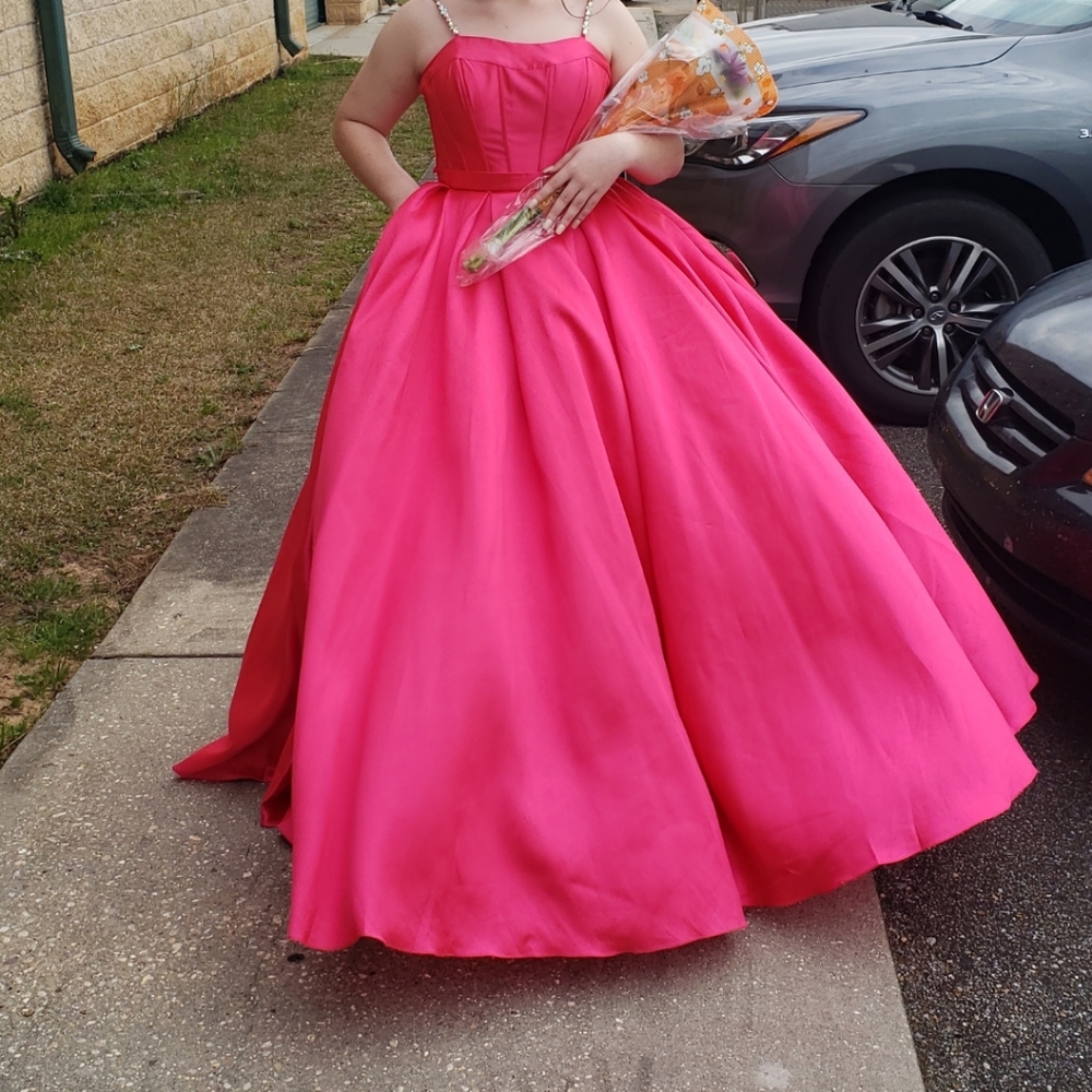 Pink pageant dress
